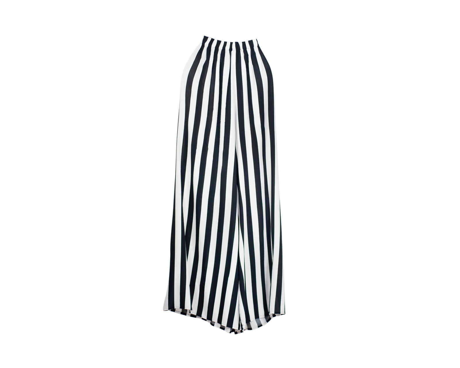 Foto 7 | Pantalón De Dama A Ángelozano Pantalón A Rayas Con Aplicación De Tira Étnica, Al-w59