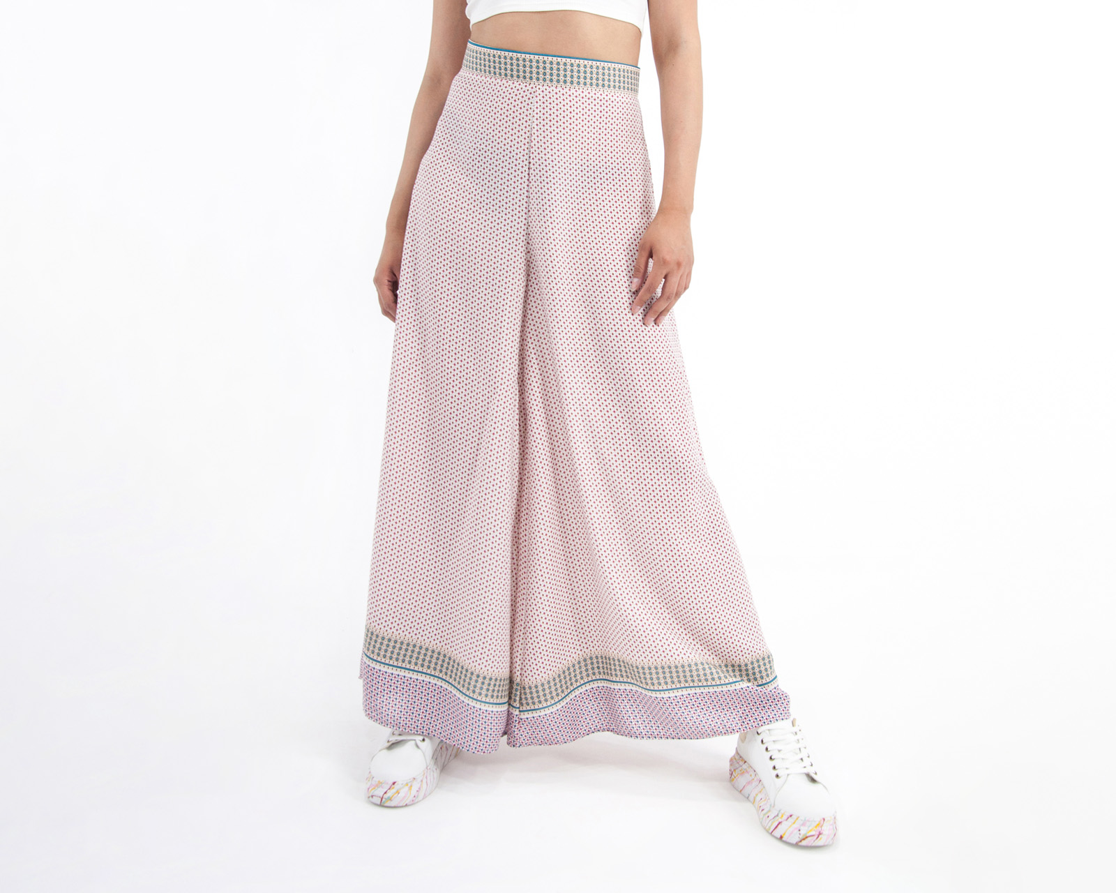 Foto 2 pulgar | Pantalón A Ángelozano Rosa para Mujer
