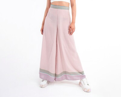 Foto 1 | Pantalón A Ángelozano Rosa para Mujer