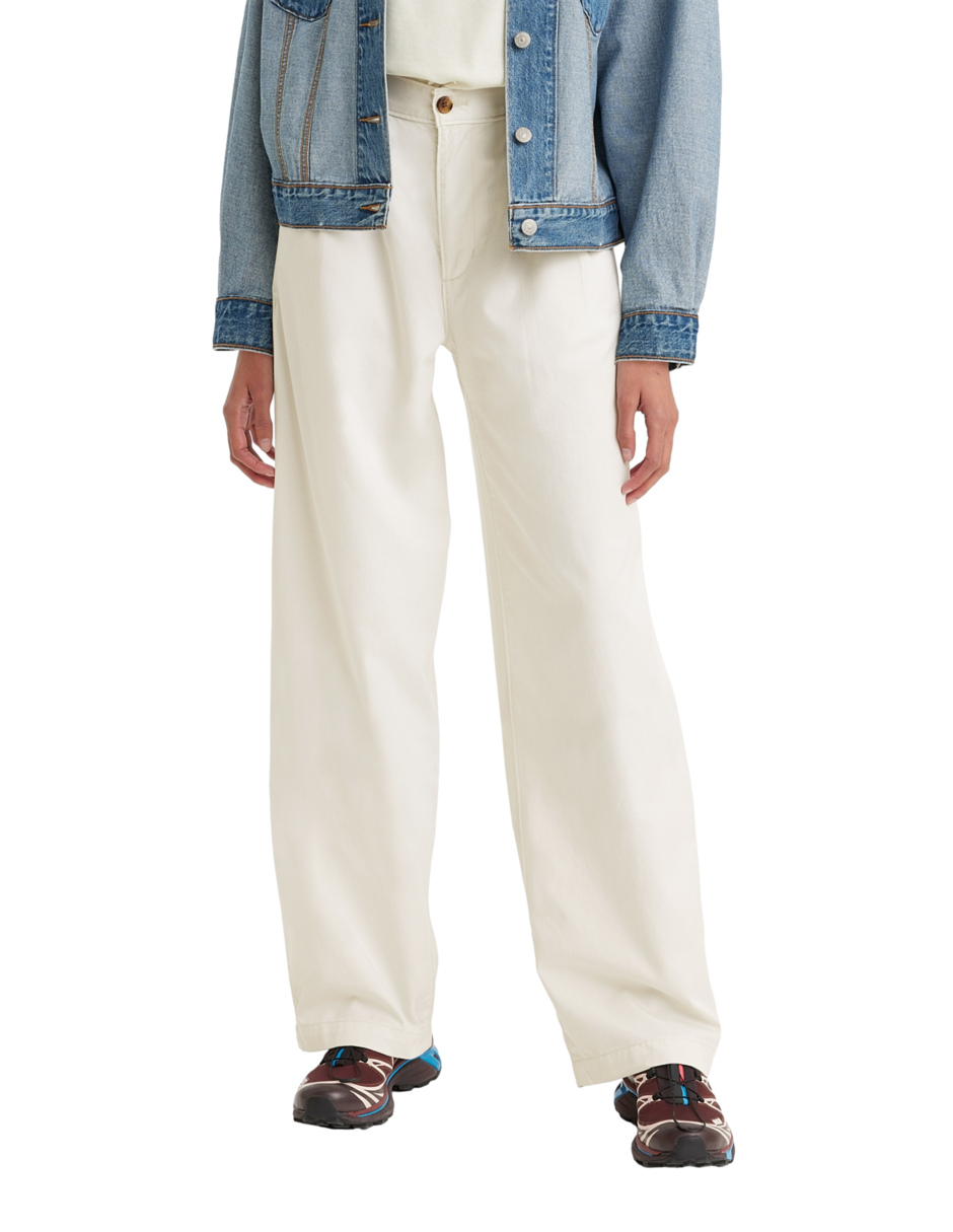 Foto 2 pulgar | Pantalón Levi's High-rise Pleated Trousers para Mujer