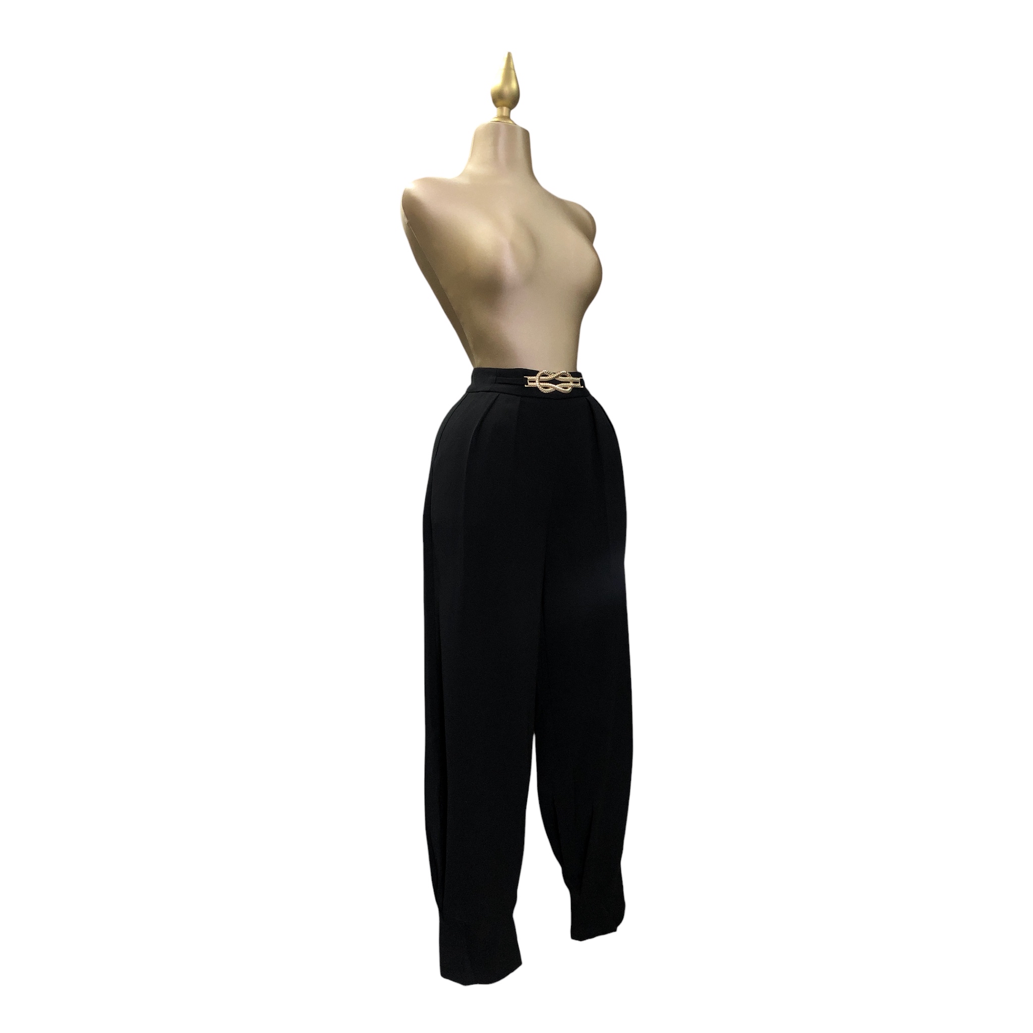 Foto 3 pulgar | Pantalón Palazzo Lc Negro para Mujer