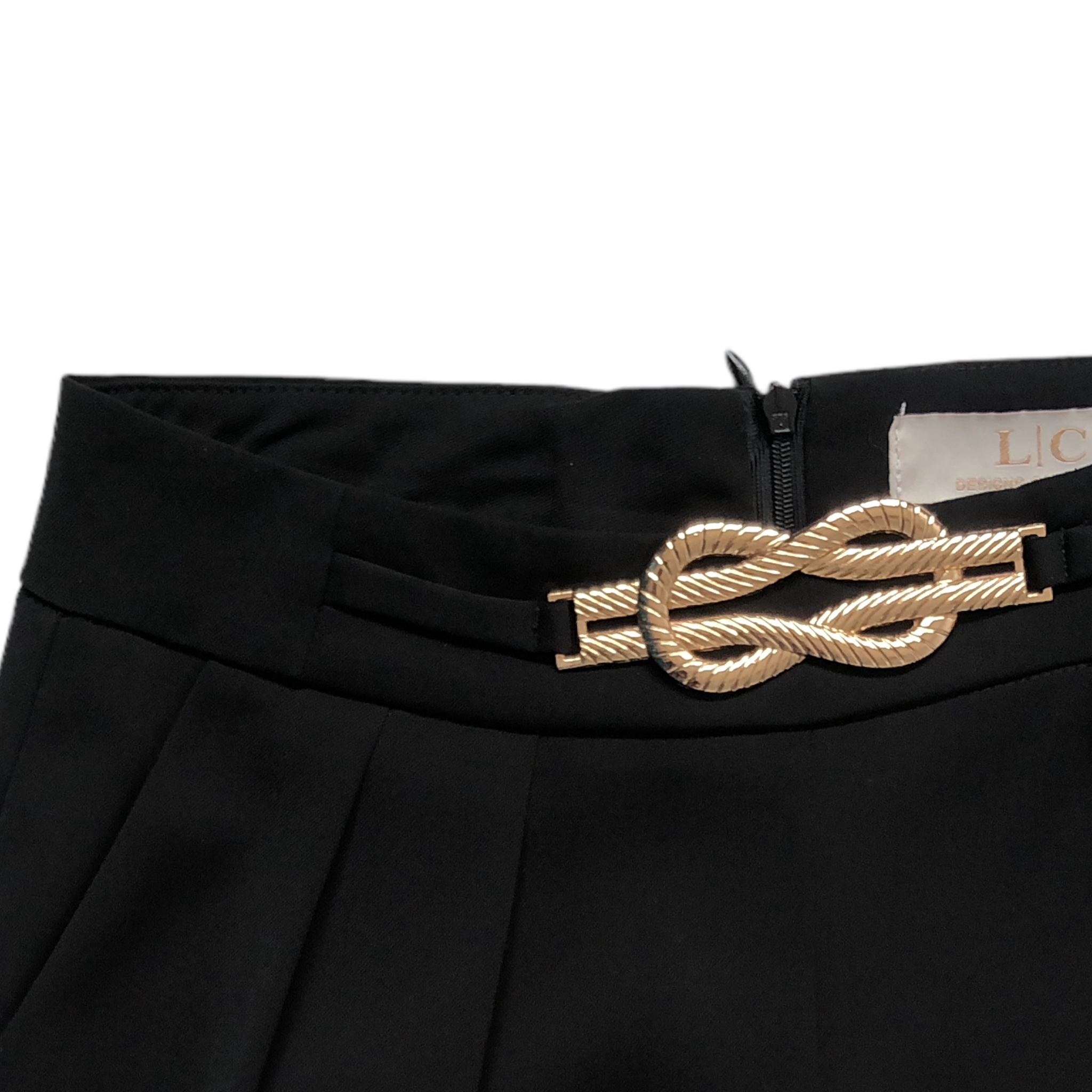 Foto 5 pulgar | Pantalón Palazzo Lc Negro para Mujer