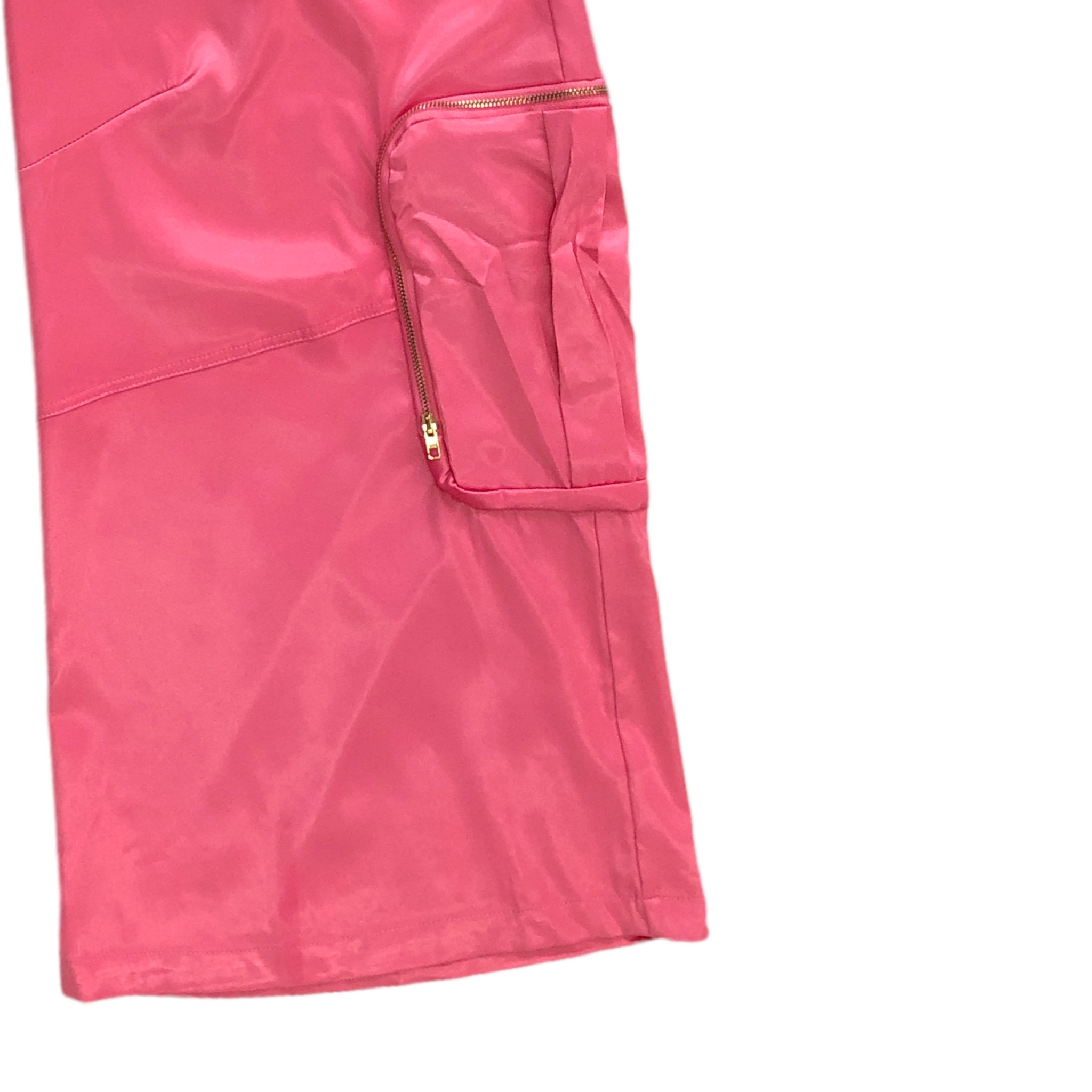 Foto 6 pulgar | Pantalón Holgado con Bolsillos Lc Rosa para Mujer