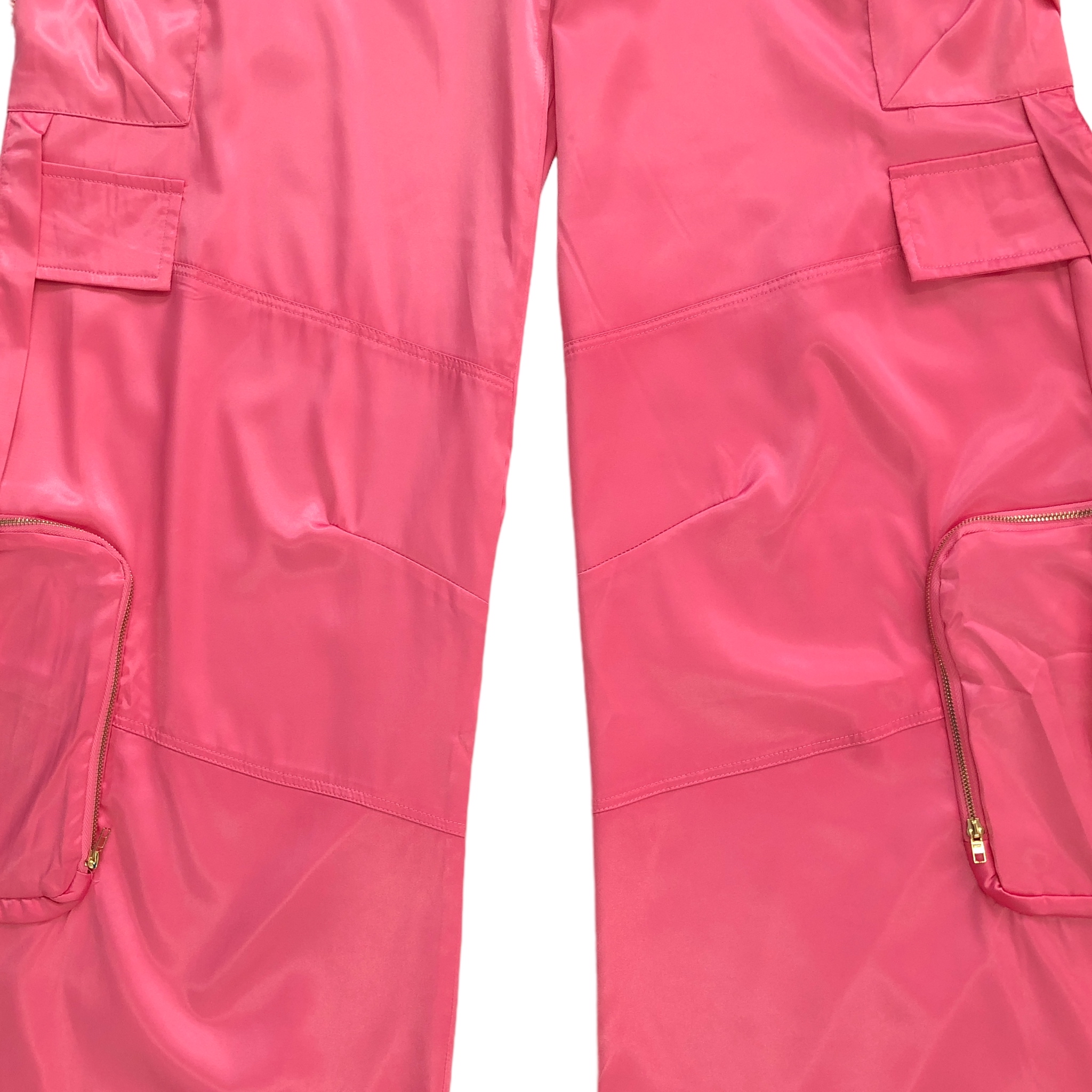 Foto 8 pulgar | Pantalón Holgado con Bolsillos Lc Rosa para Mujer