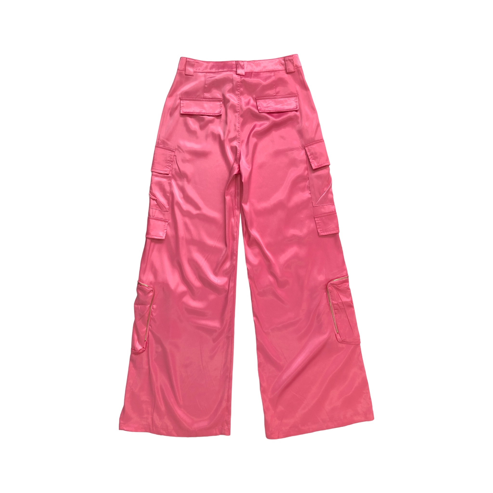 Foto 9 pulgar | Pantalón Holgado con Bolsillos Lc Rosa para Mujer