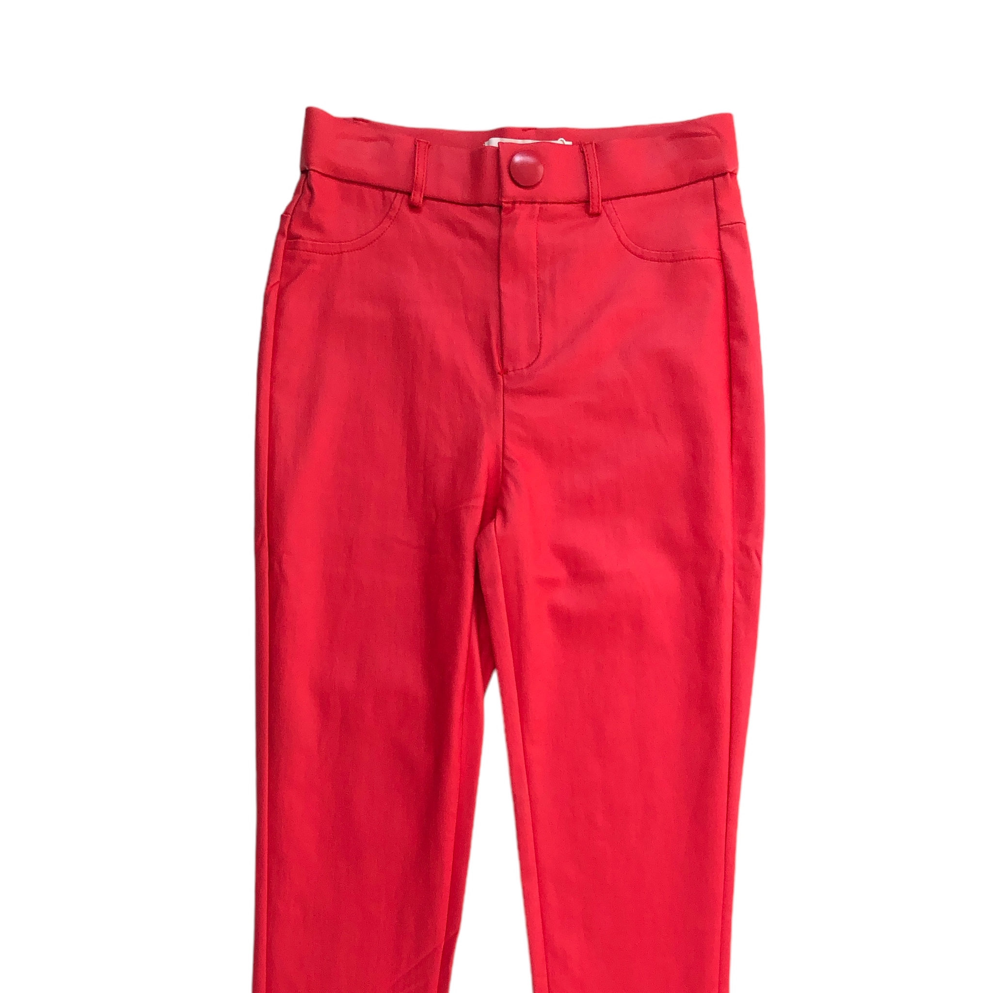 Foto 6 pulgar | Pantalón Ajustado Lc Rojo para Mujer