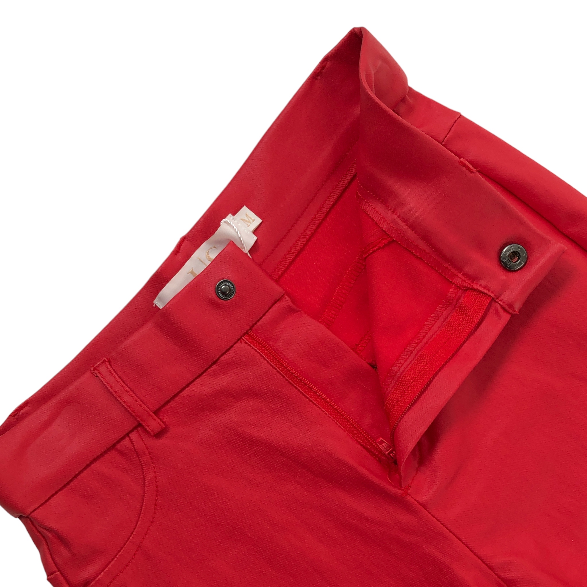 Foto 7 pulgar | Pantalón Ajustado Lc Rojo para Mujer