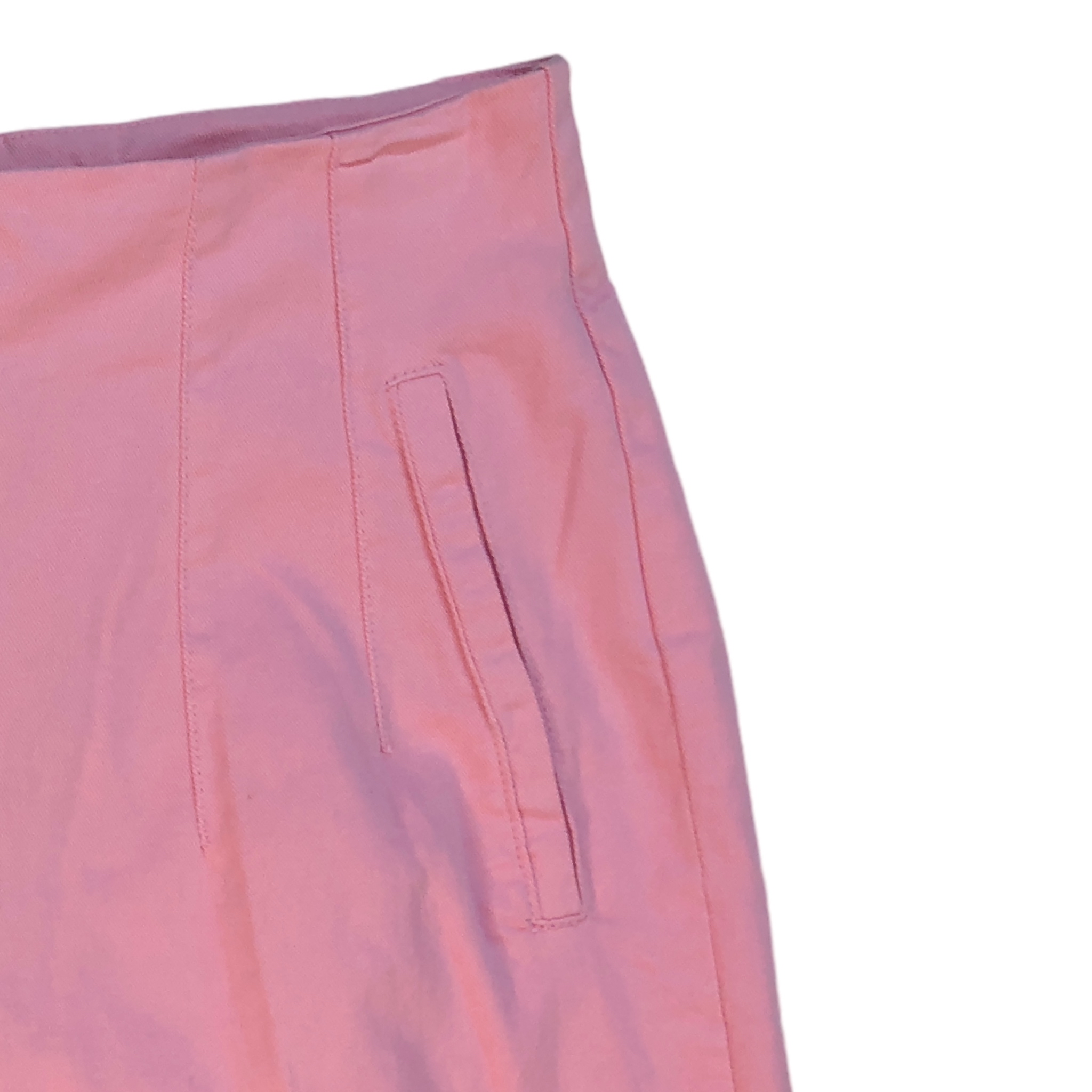 Foto 5 pulgar | Pantalón Alto Lc Rosa para Mujer