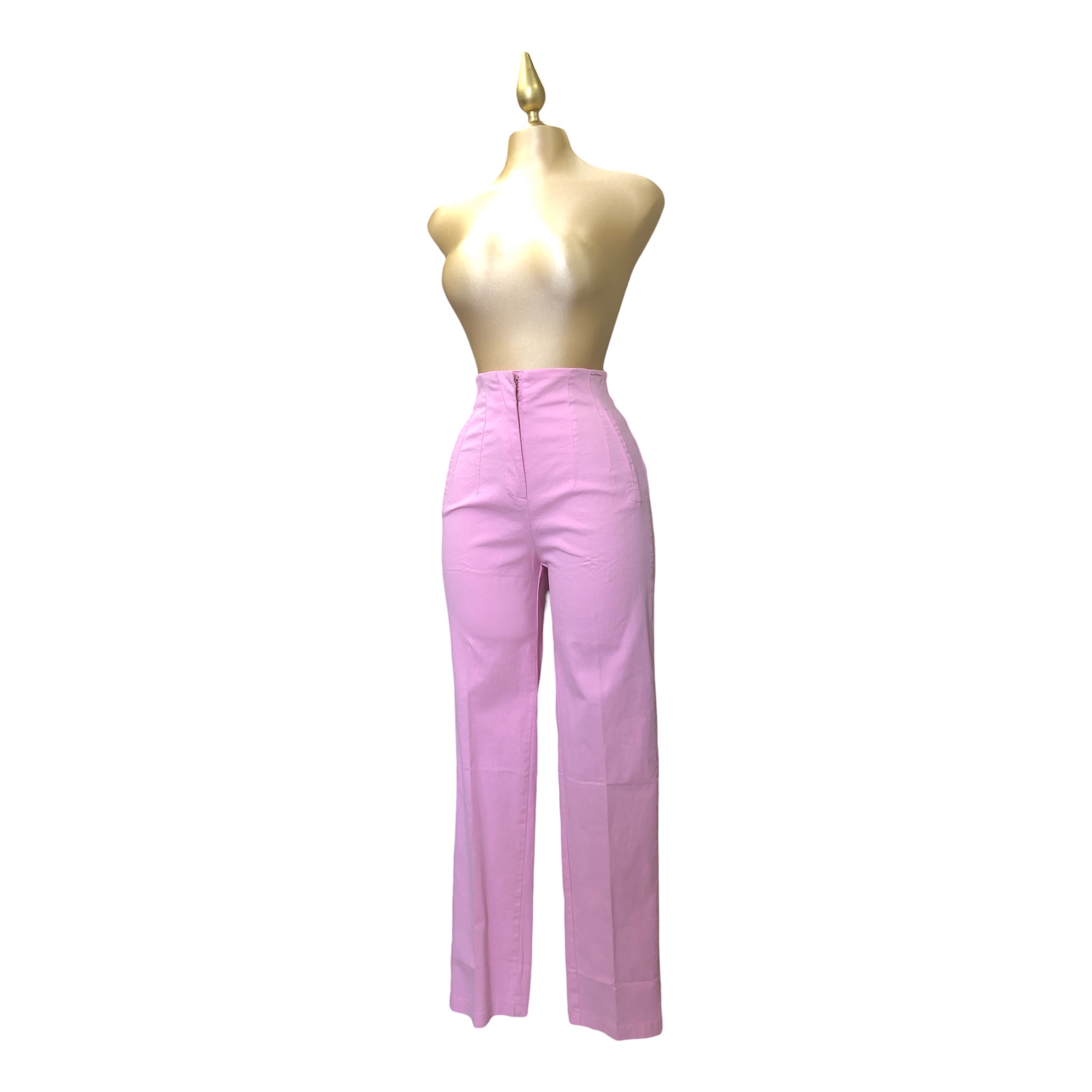 Foto 7 pulgar | Pantalón Alto Lc Rosa para Mujer