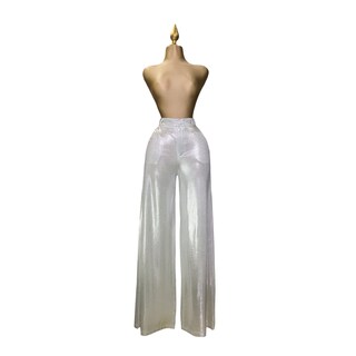 Foto 1 | Pantalón Alto Lc Silver para Mujer