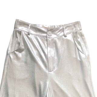 Foto 5 | Pantalón Alto Lc Silver para Mujer