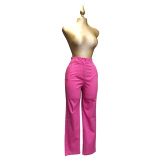 Foto 3 | Pantalón Alto Lc Fucsia para Mujer