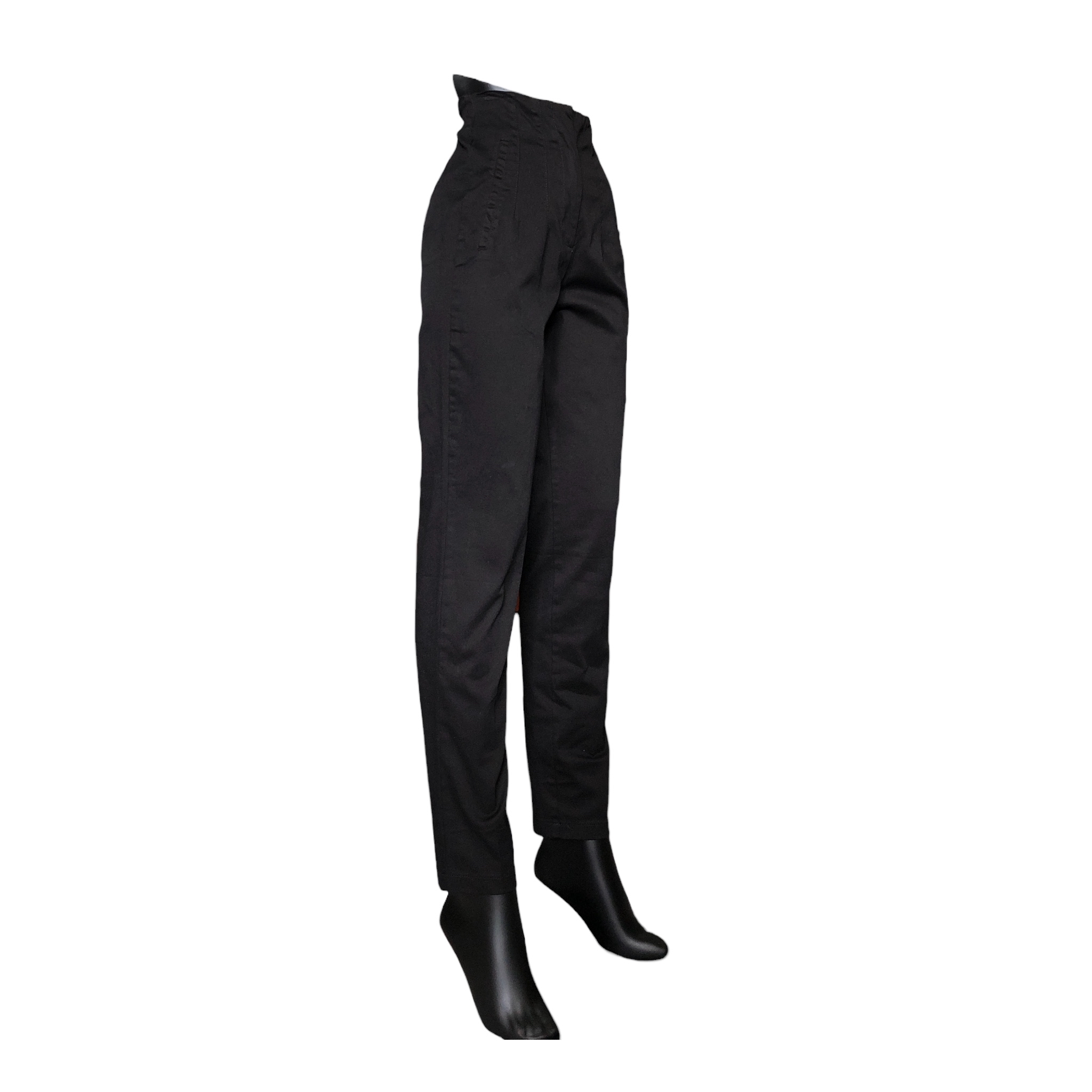 Foto 4 pulgar | Pantalón Alto Negro Para Mujer Lc