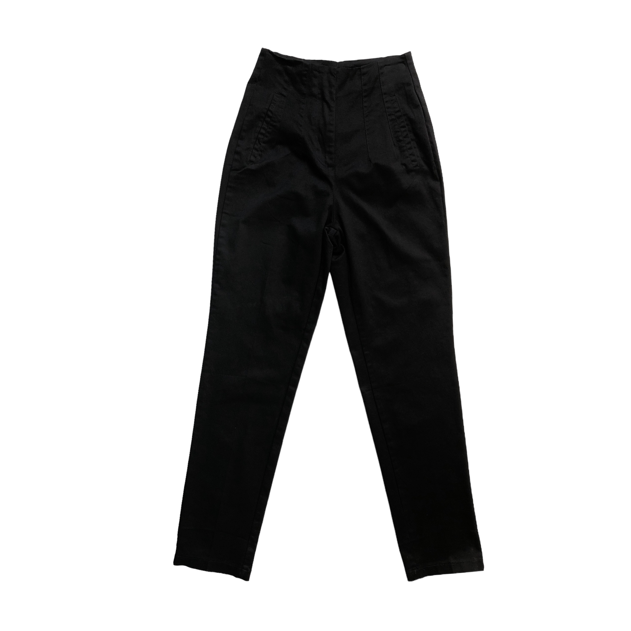 Foto 5 pulgar | Pantalón Alto Negro Para Mujer Lc