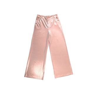 Foto 3 | Pantalón Talle Alto Curvy Lc Rosa para Mujer