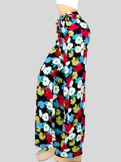 Foto 5 | Pantalones Wide Legs Multicolor para Mujer