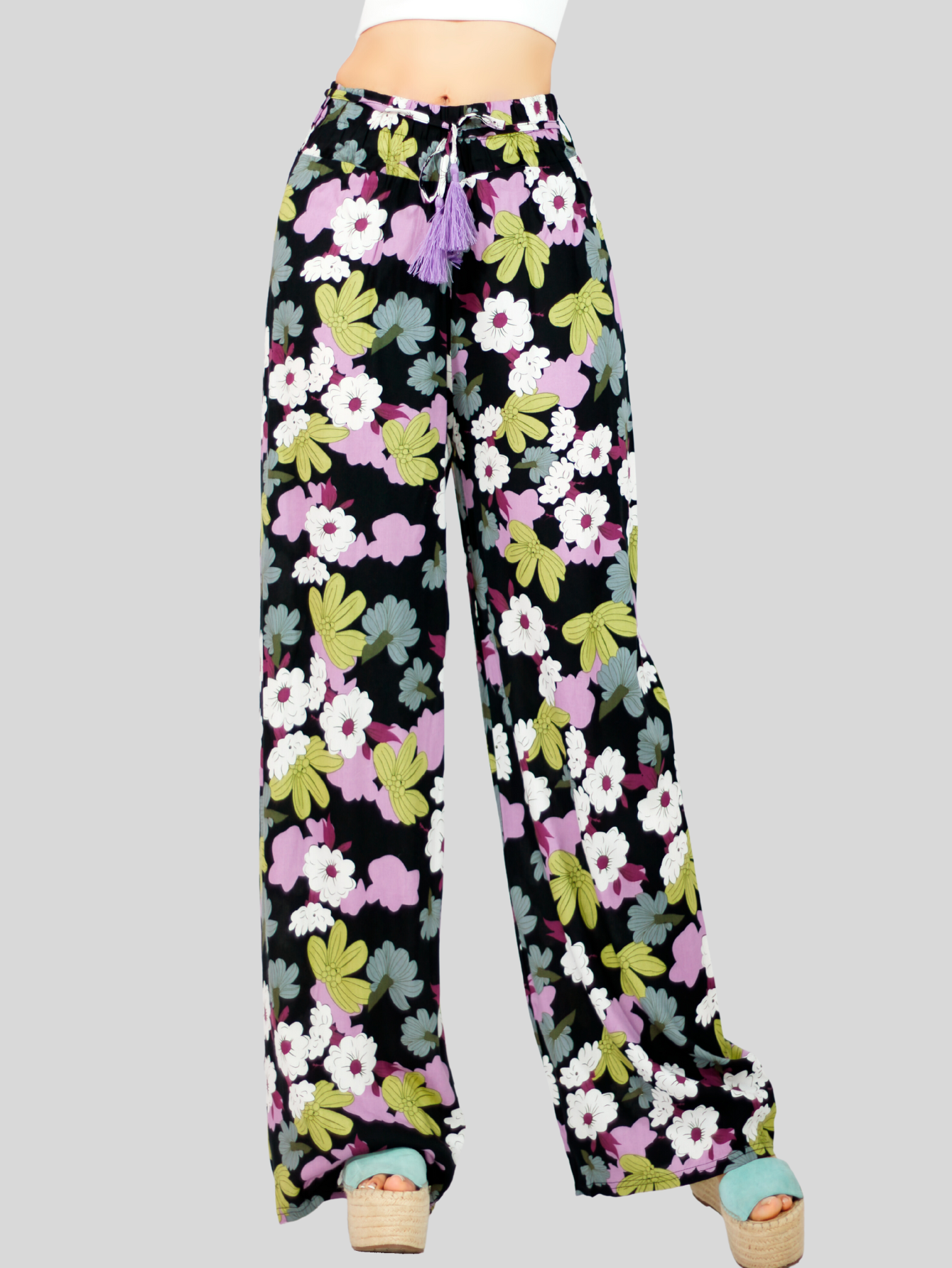 Foto 5 pulgar | Pantalones Relajados Panta-1006 Cintura Alta para Mujer