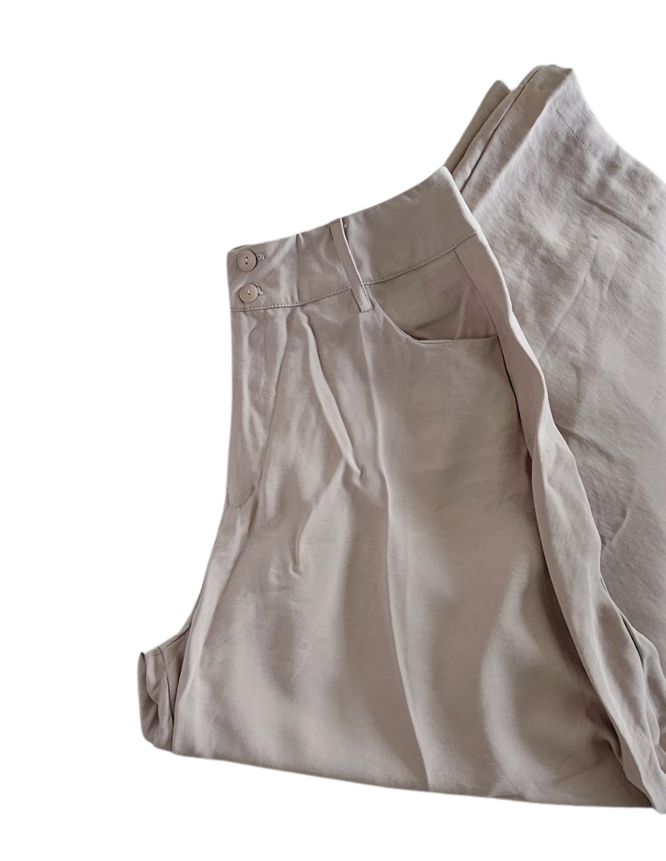Foto 5 pulgar | Pantalón Palazzo Inez J&b Talla S Color Arena