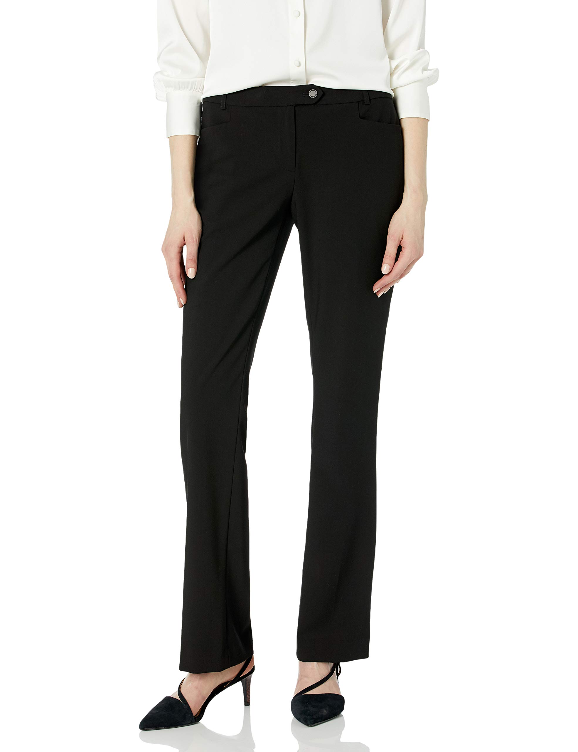 Foto 2 pulgar | Pantalón Calvin Klein de Corte Moderno color Negro para Mujer - Venta Internacional