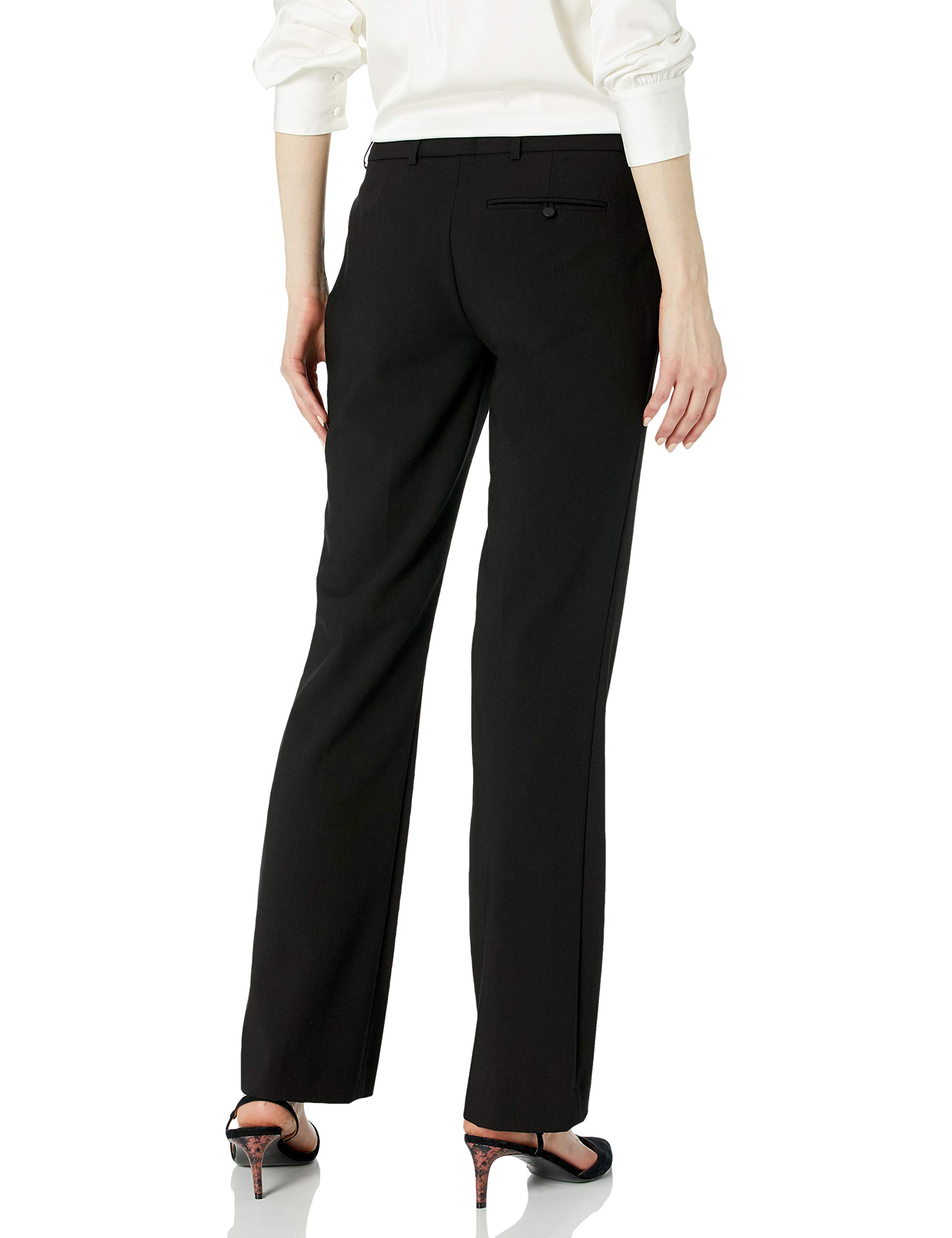 Foto 3 pulgar | Pantalón Calvin Klein de Corte Moderno color Negro para Mujer - Venta Internacional