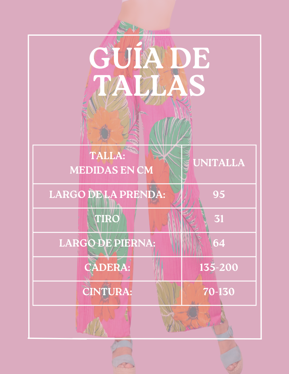 Foto 8 pulgar | Pantalones De Pierna Ancha Stretch Panta-1007 Con Diseñi Plisado