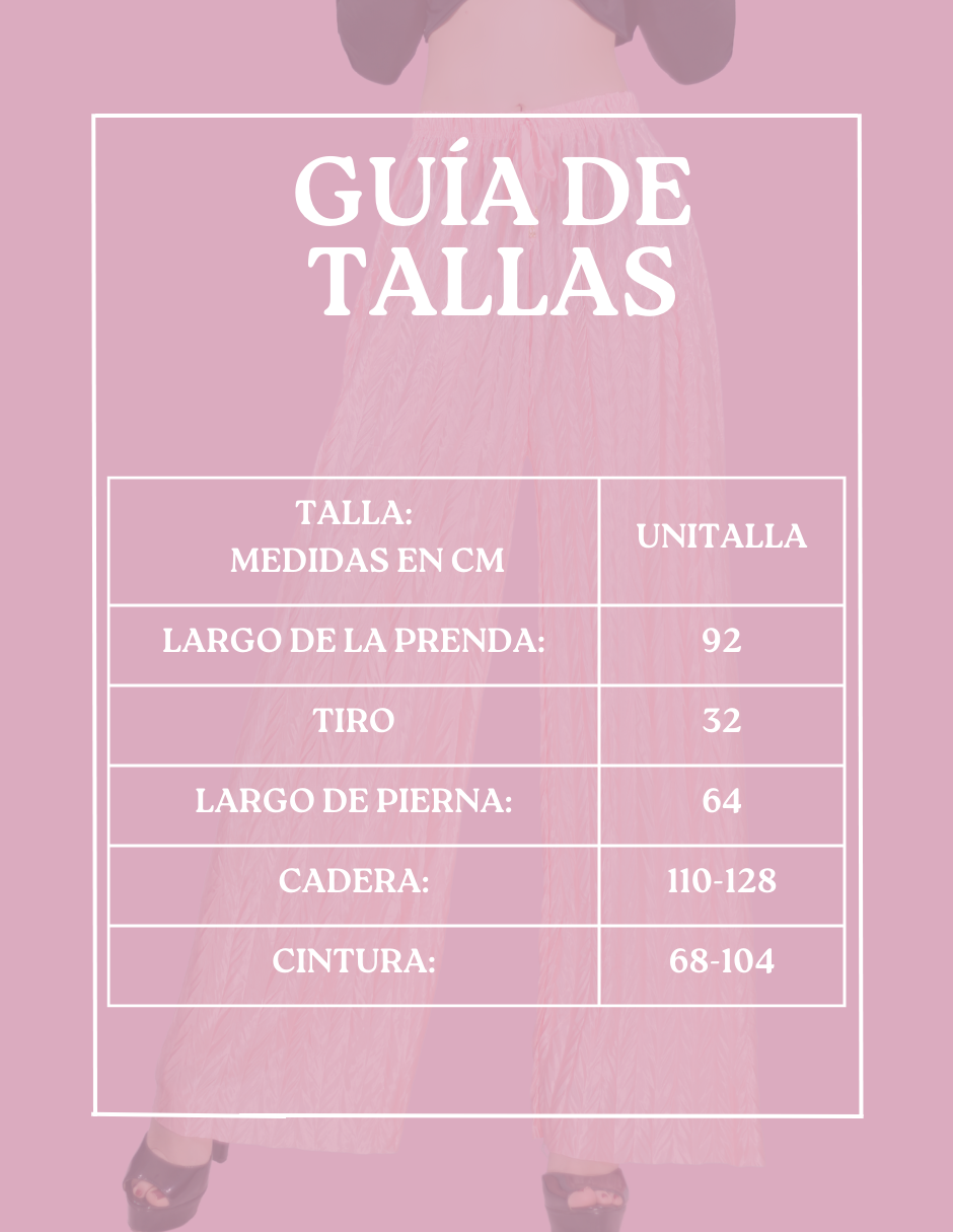 Foto 9 pulgar | Pantalones Para Mujer Estilo Palazzo De Pierna Ancha Panta-1009 Color Negro Metalico Pantalones Elegantes