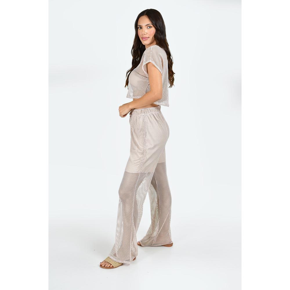 Foto 2 | Conjunto de Red para Playa Roman Fashion Beige