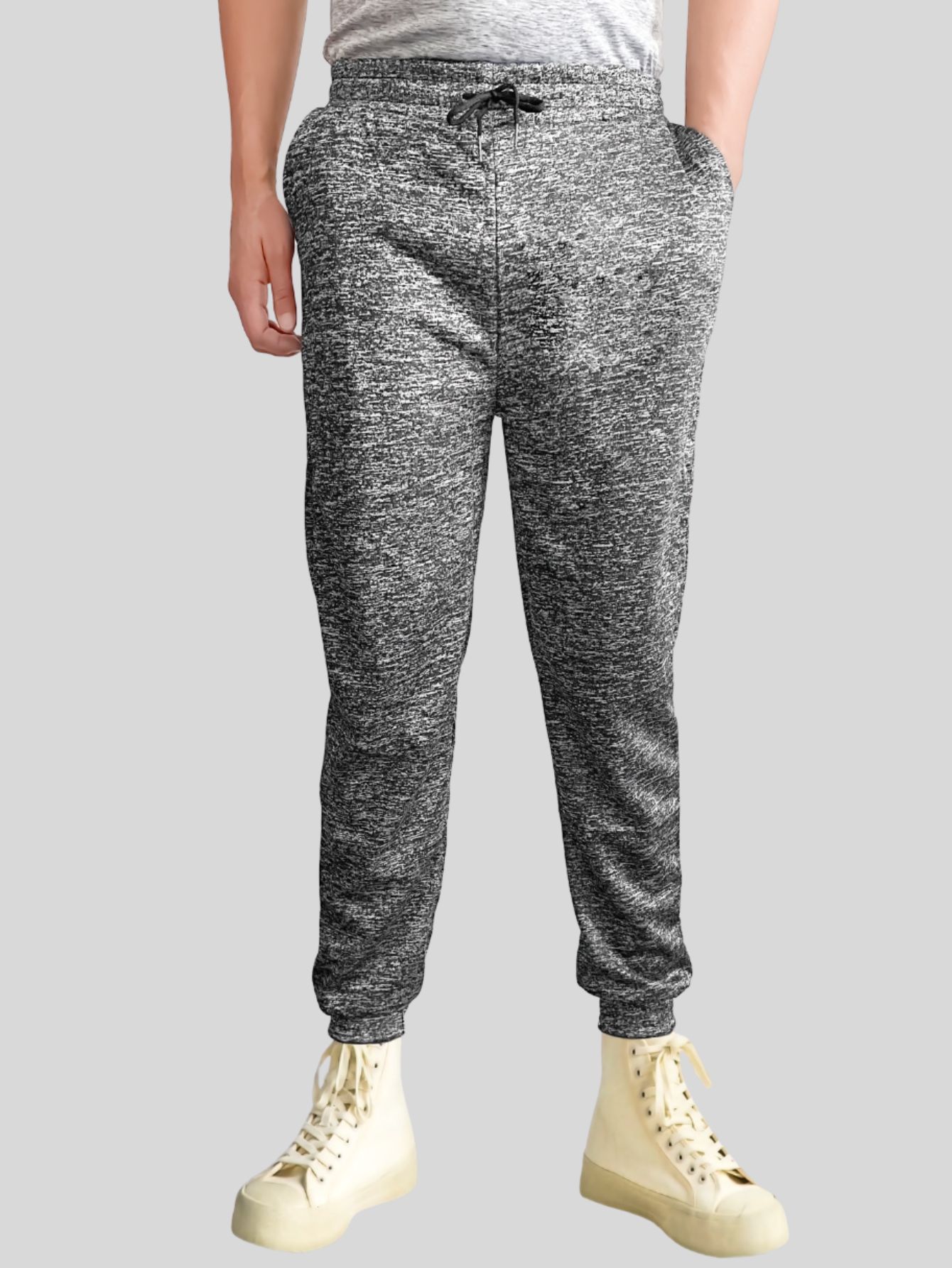 Foto 4 pulgar | Set De Dos Pants Deportivo Hombre Jogger Pant-043-px2 Colores Negro Y Negro Pantalones De Deporte Gym Pans