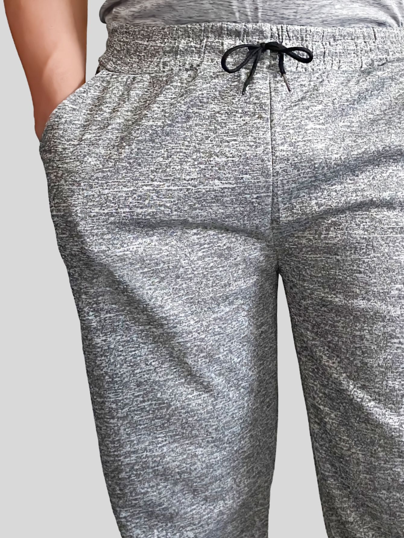 Foto 3 pulgar | Set De Dos Pants Deportivo Hombre Jogger Pant-043-px2 Colores Negro Y Gris Claro Pantalones De Deporte Gym Pans