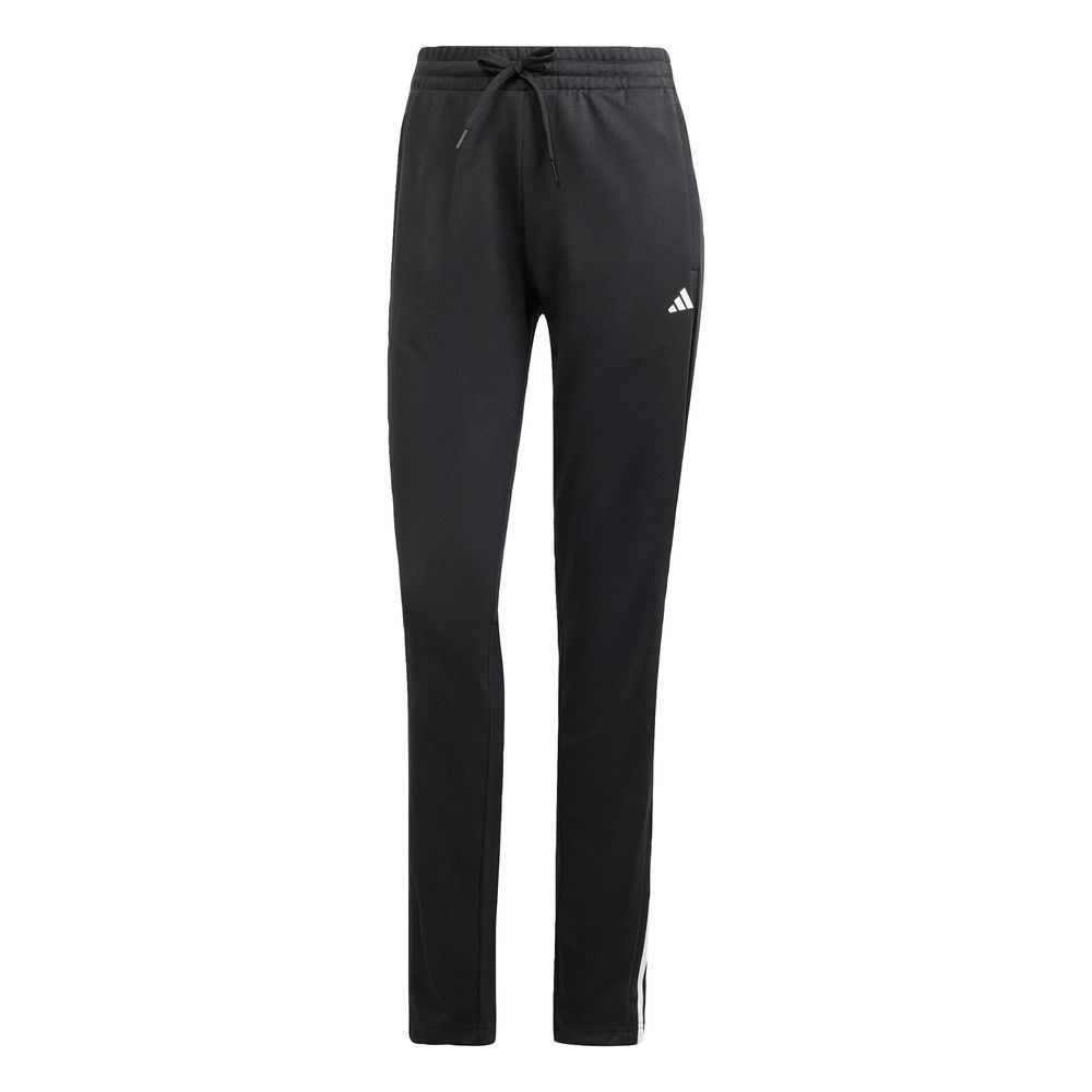 Foto 2 pulgar | Pants Ajustados Aeroready Sereno Cut 3 Franjas Pierna Cónica Adidas Negro Mujer