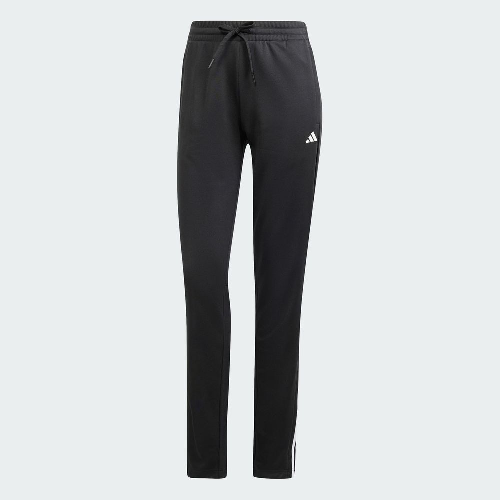 Foto 4 pulgar | Pants Ajustados Aeroready Sereno Cut 3 Franjas Pierna Cónica Adidas Negro Mujer