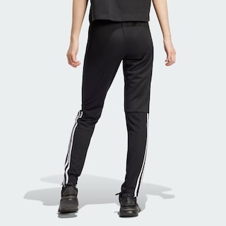 Foto 5 | Pants Ajustados Aeroready Sereno Cut 3 Franjas Pierna Cónica Adidas Negro Mujer