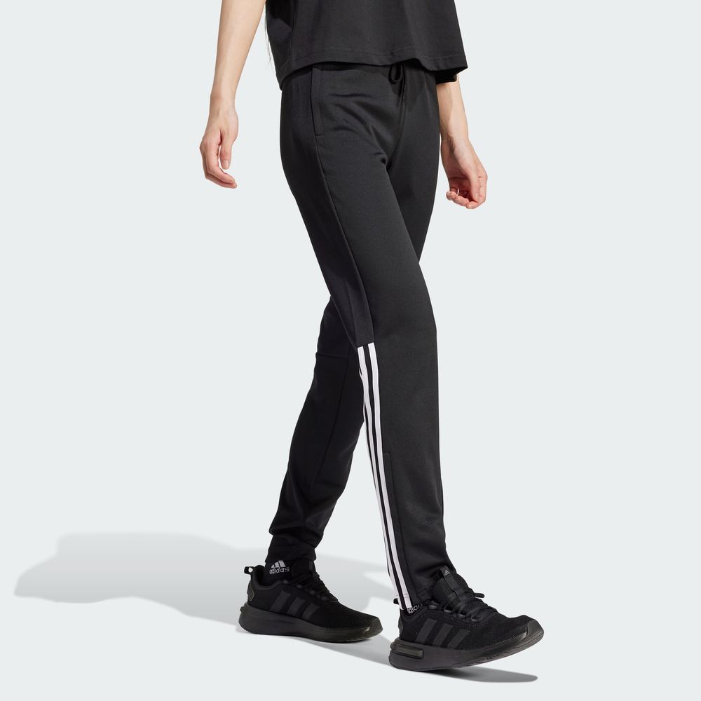 Foto 7 pulgar | Pants Ajustados Aeroready Sereno Cut 3 Franjas Pierna Cónica Adidas Negro Mujer