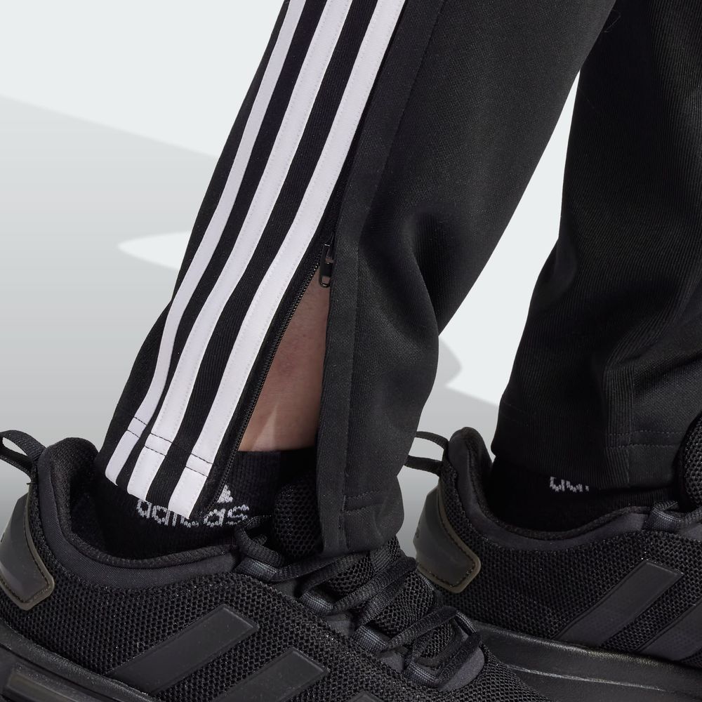 Foto 9 pulgar | Pants Ajustados Aeroready Sereno Cut 3 Franjas Pierna Cónica Adidas Negro Mujer