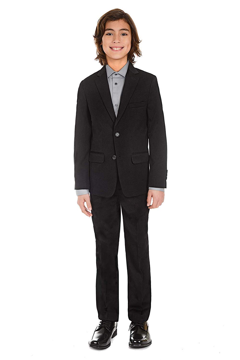 Foto 4 pulgar | Conjunto De Traje Formal Calvin Klein Para Niños, Negro, Talla 16, 2 Piezas - Venta Internacional.