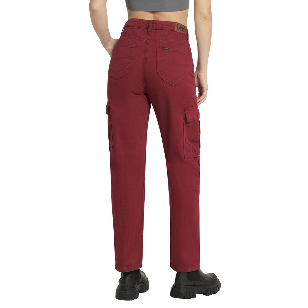 Foto 4 pulgar | Jeans Mujer Lee Cargo 506 Vino