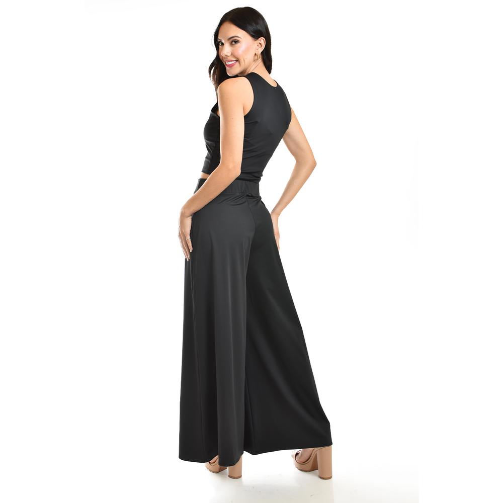 Foto 4 pulgar | Pantalon Culotte Roman Fashion /juvenil, 2420 (negro) Negro