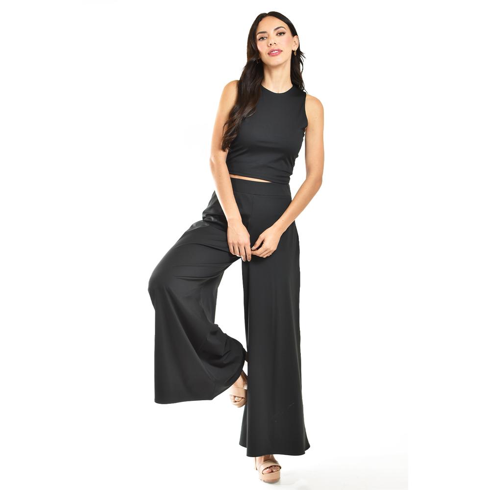 Foto 4 | Pantalon Culotte Roman Fashion /juvenil, 2420 (negro) Negro