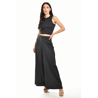 Foto 5 | Pantalon Culotte Roman Fashion /juvenil, 2420 (negro) Negro