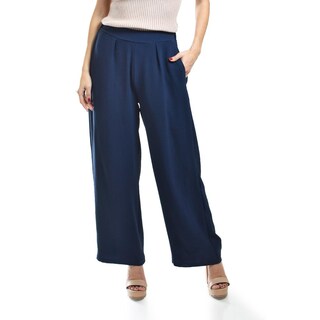 Foto 5 | Pantalon De Pierna Ancha Roman Fashion / Juvenil, 9202 (azul Marino) Azul Marino