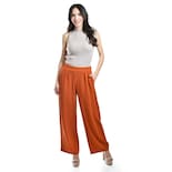Pantalon De Pierna Ancha Roman Fashion / Juvenil, 9202 (chedron) Naranja Oscuro