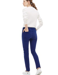 Foto 2 | Pantalón Lacoste Slim Fit Strech Color Azul Para Mujer
