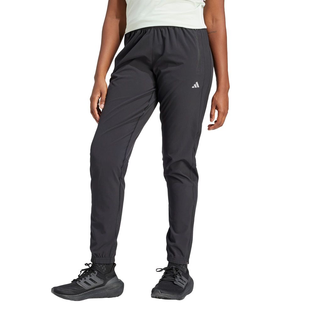 Foto 2 | Pants Run It Tko Adidas Negro Mujer