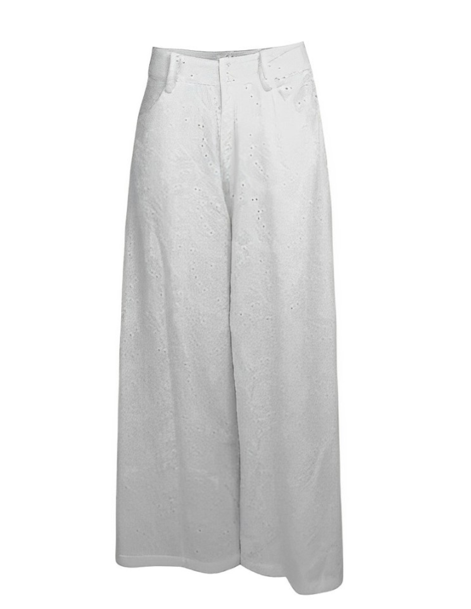Foto 1 | Pantalón Palazzo Carina J&b Color Blanco Para Mujer