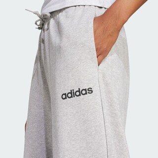 Foto 6 | Pants Essentials Linear Felpa Francesa Puños Ajustados Adidas Gris para Mujer