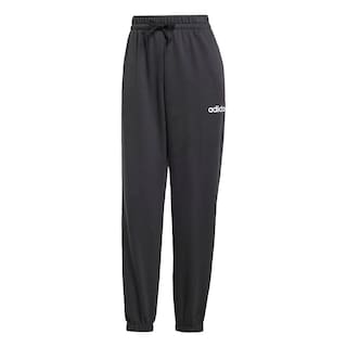Foto 1 | Pants Essentials Linear Felpa Francesa Puños Ajustados Adidas Negros para Mujer
