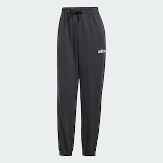 Foto 3 | Pants Essentials Linear Felpa Francesa Puños Ajustados Adidas Negros para Mujer