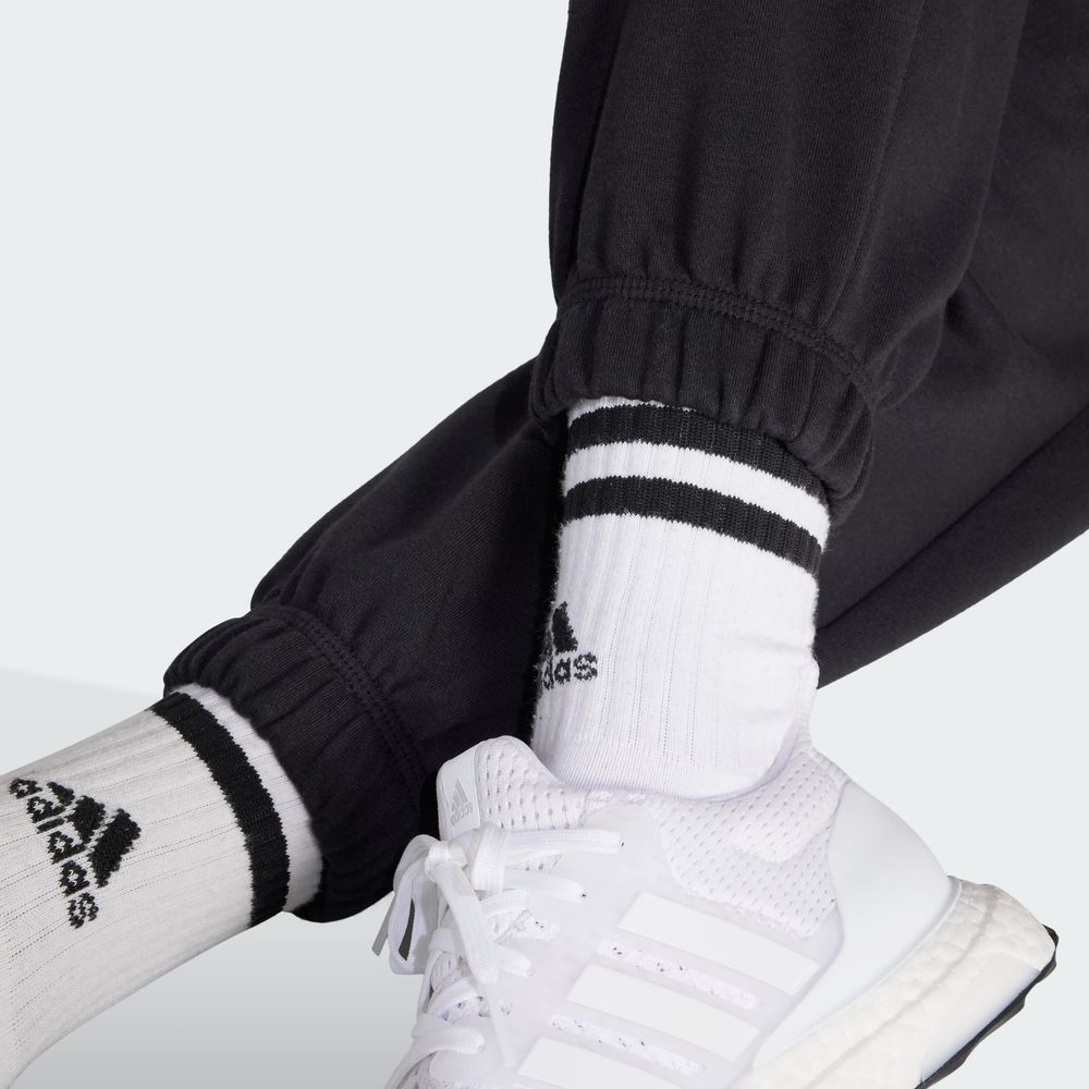Foto 7 pulgar | Pants Essentials Linear Felpa Francesa Puños Ajustados Adidas Negros para Mujer