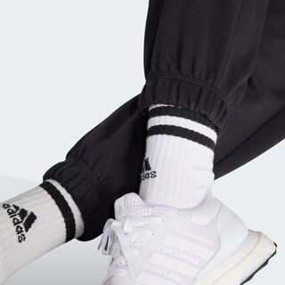 Foto 6 | Pants Essentials Linear Felpa Francesa Puños Ajustados Adidas Negros para Mujer