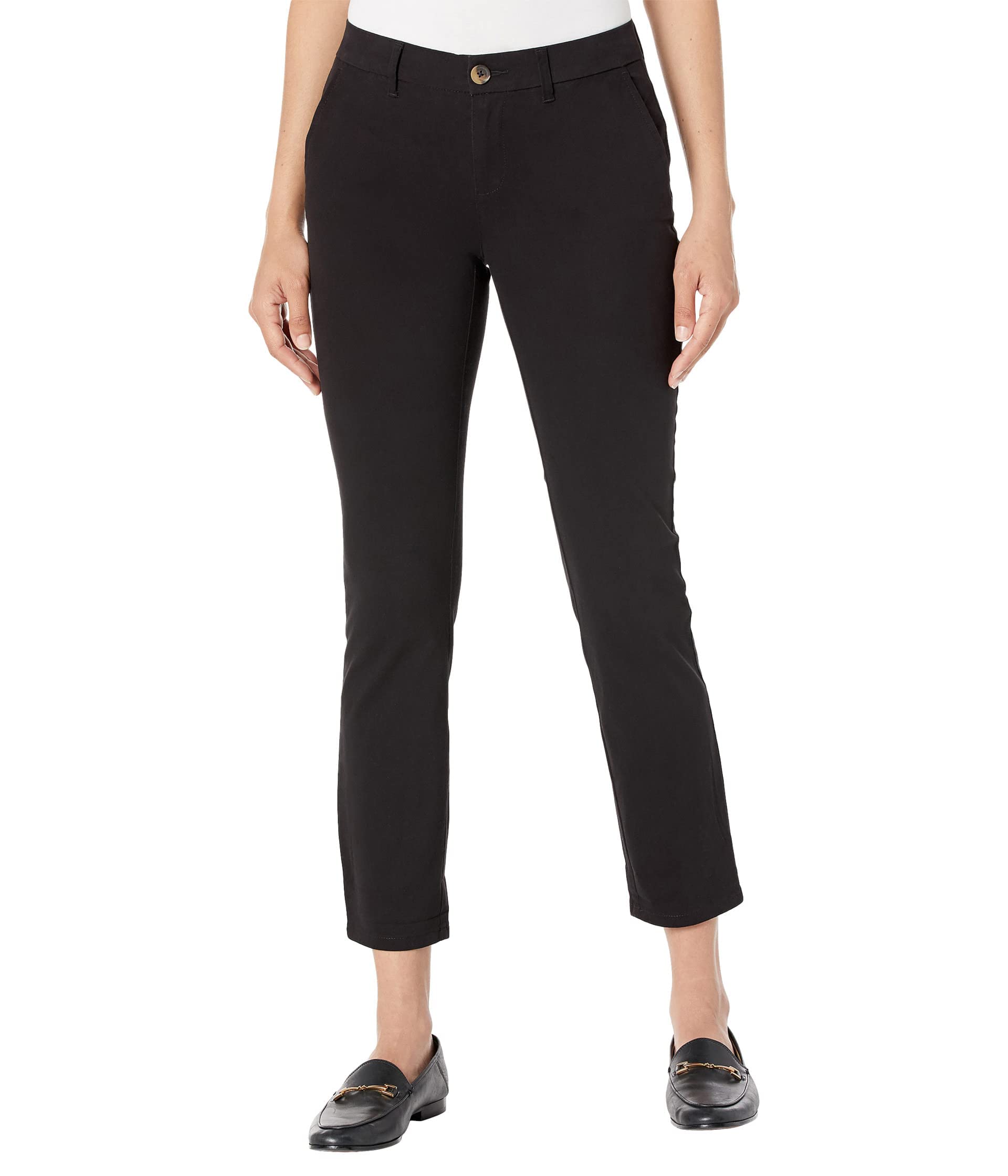Foto 2 pulgar | Pantalones Tommy Hilfiger Hampton Chino Negros Talla 10 Para Mujer - Venta Internacional.